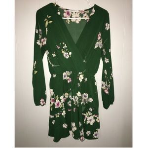 Floral, Purple Snow dress. Size M.